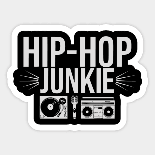 Hip-Hop Junkie 2 Sticker